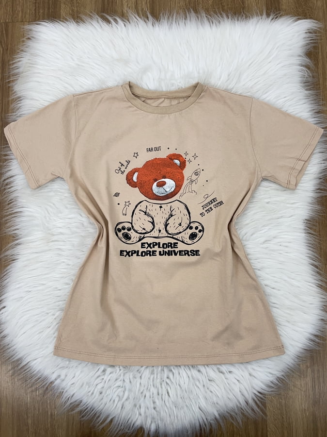 T-Shirt Estampada Ted Journey - La Luna Online