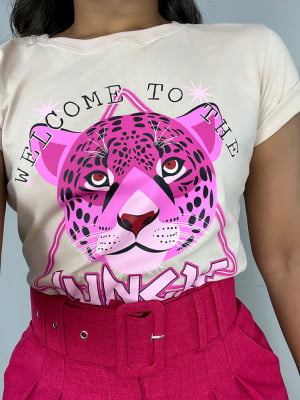 T-Shirt Pink Jungle