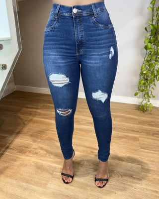 Calça Jeans Cinta Alexia