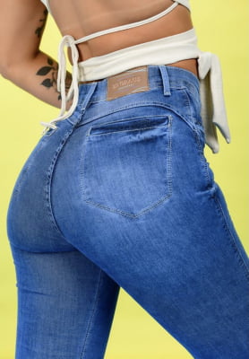 Calça Jeans Cinta Mirella