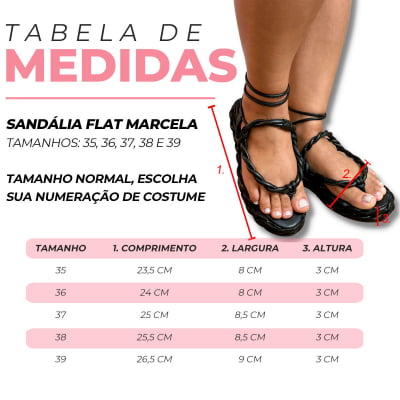 Sandália Flat Marcela